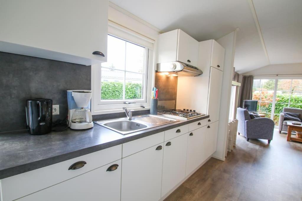 Luxe Vrijstaande Chalet Epe Kültér fotó