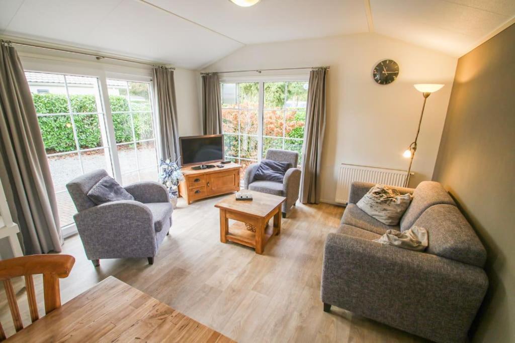 Luxe Vrijstaande Chalet Epe Kültér fotó